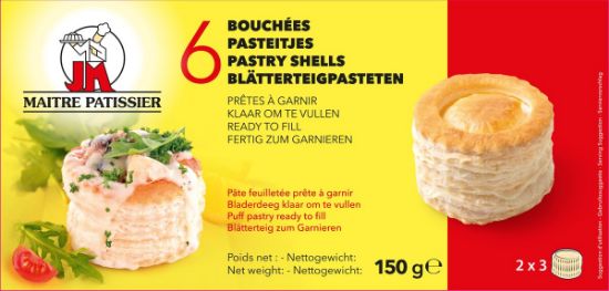 Afbeeldingen van PASTEIBAKJES 6ST