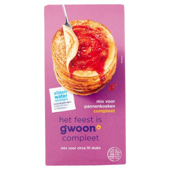 Afbeeldingen van Pannenkoek eier mix