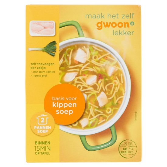 Afbeeldingen van Bs voor kippensoep 2P
